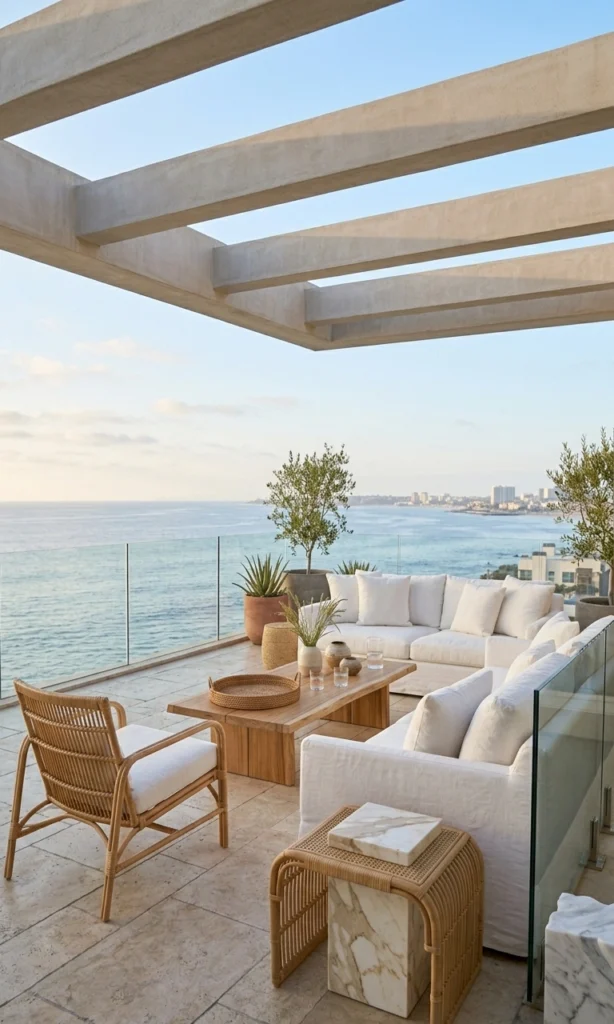 Coastal Balcony Decor Ideas