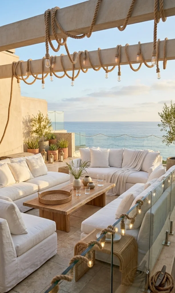 Coastal Balcony Decor Ideas