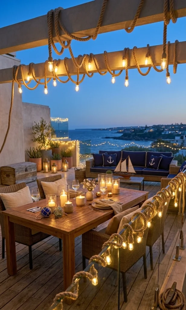 Coastal Balcony Decor Ideas