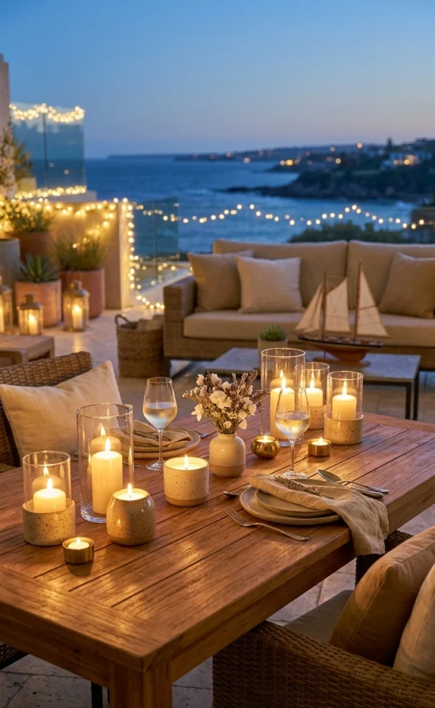 Coastal Balcony Decor Ideas