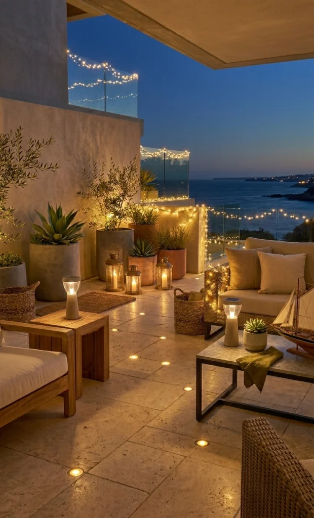 Coastal Balcony Decor Ideas