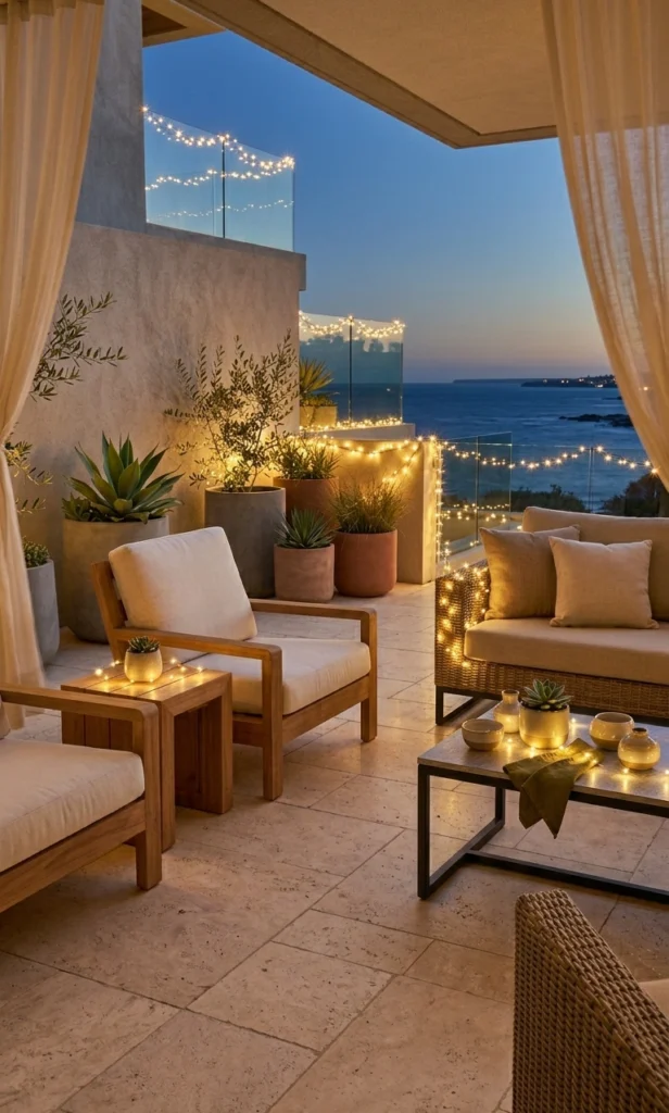 Coastal Balcony Decor Ideas