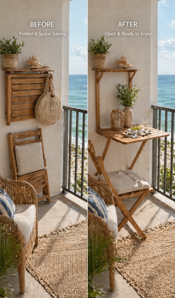 Coastal Balcony Decor Ideas