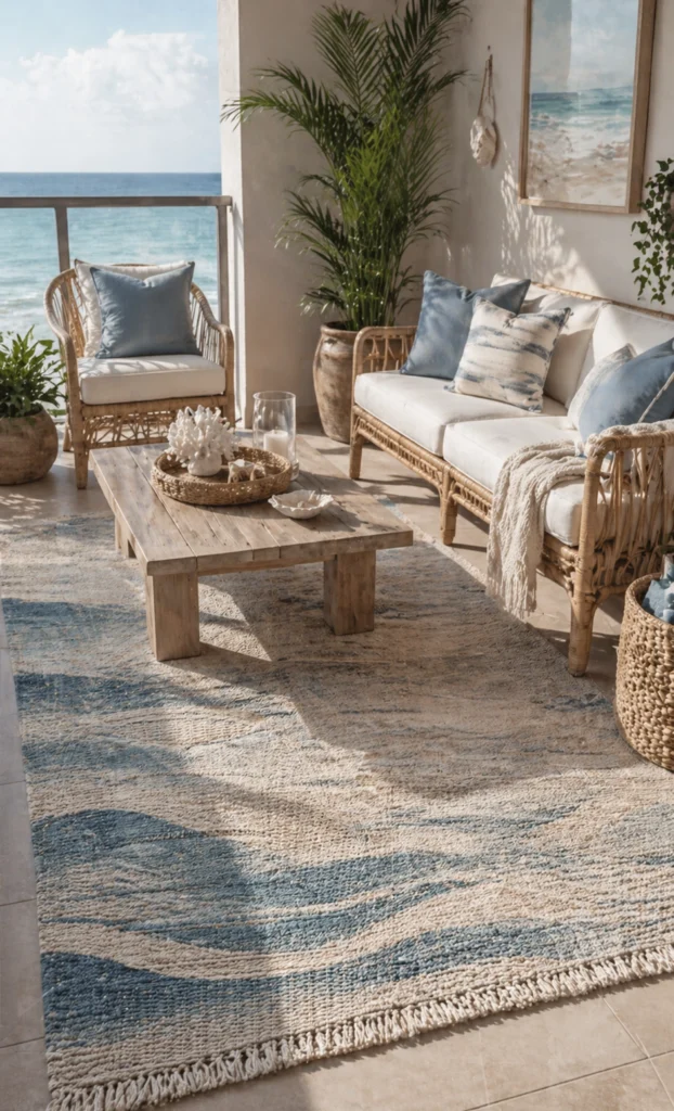 Coastal Balcony Decor Ideas