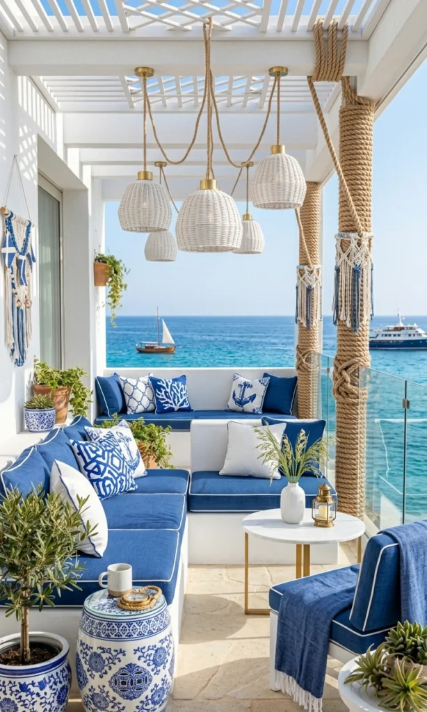 Coastal Balcony Decor Ideas
