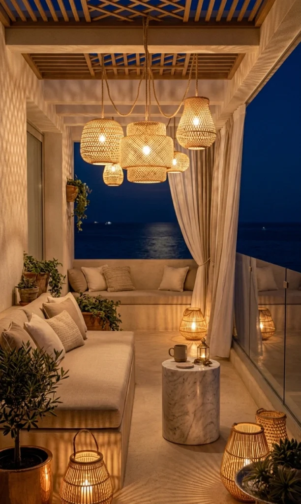 Coastal Balcony Decor Ideas