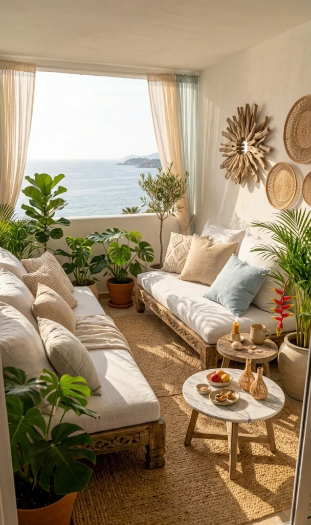 Coastal Balcony Decor Ideas