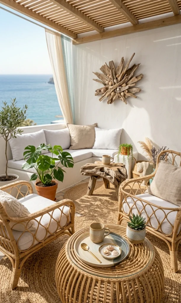 Coastal Balcony Decor Ideas