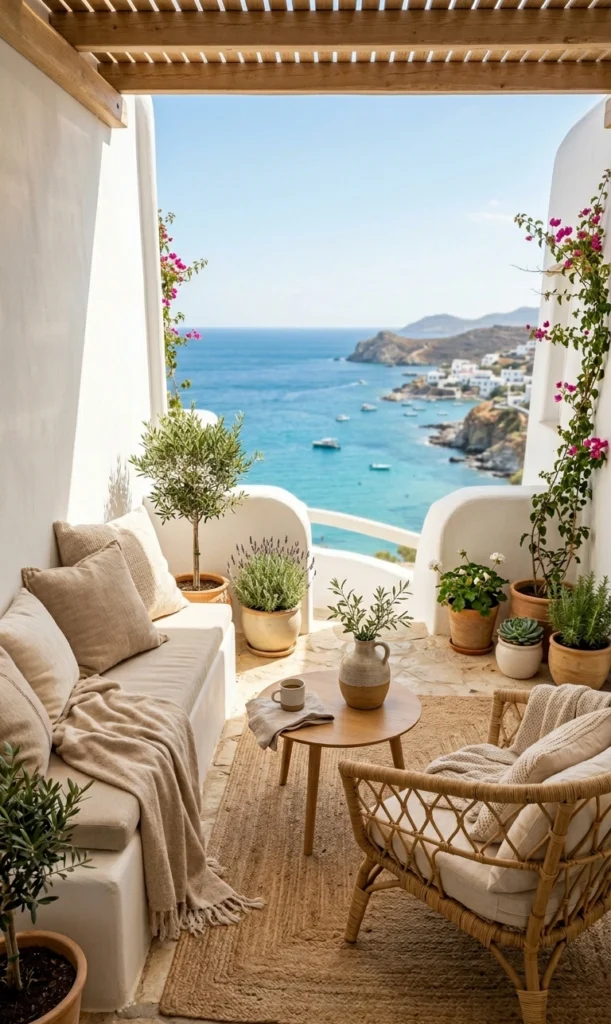 Coastal Balcony Decor Ideas