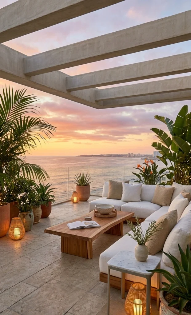 Coastal Balcony Decor Ideas
