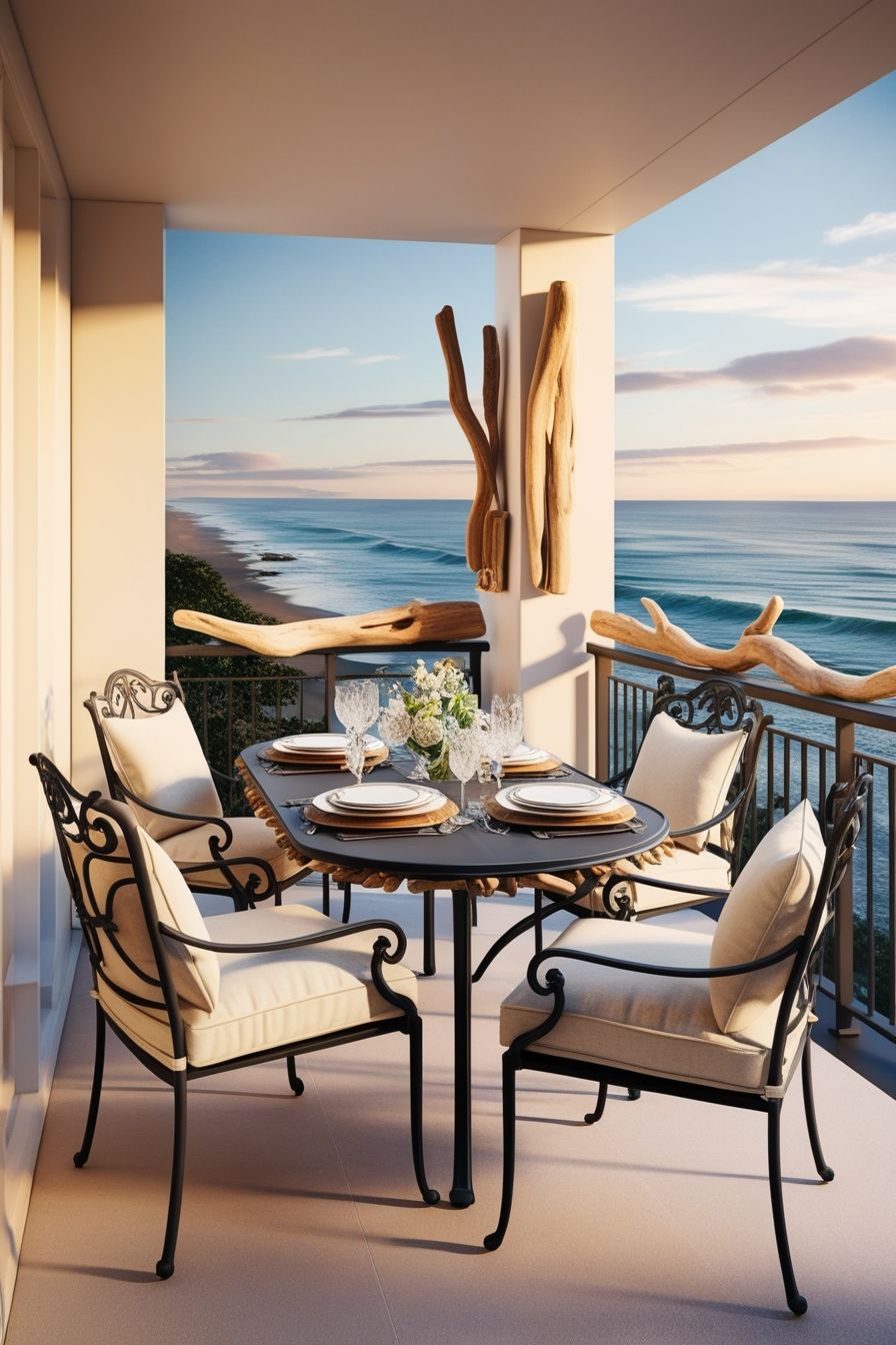 Coastal Balcony Decor Ideas: 20+ You’ll Love - Luxe Home Decors