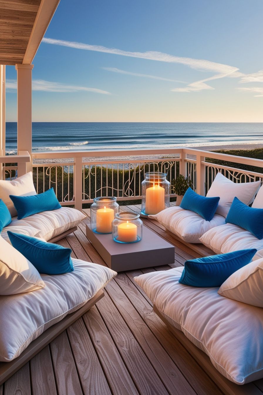 Coastal Balcony Decor Ideas: 20+ You’ll Love - Luxe Home Decors