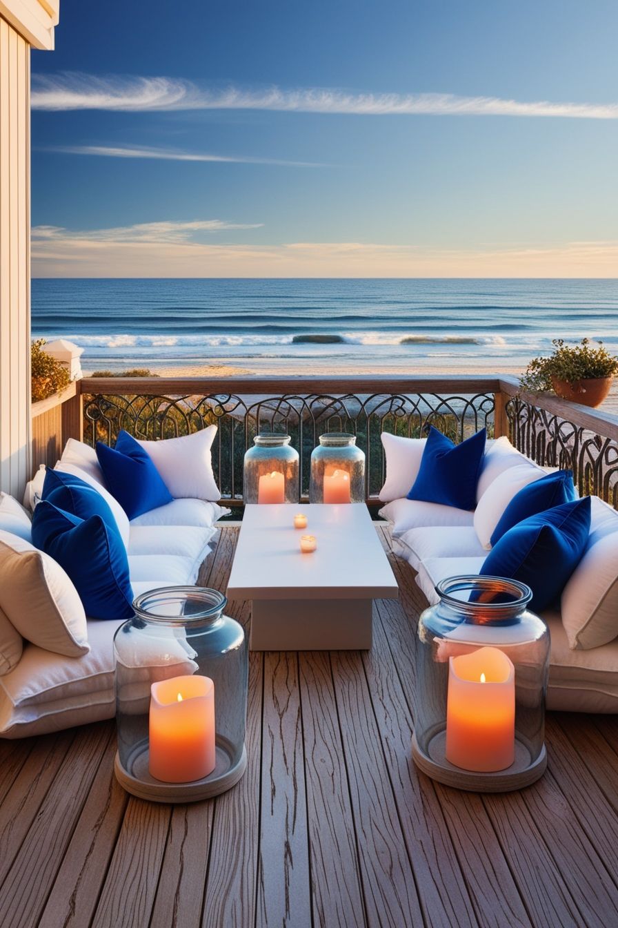 Coastal Balcony Decor Ideas: 20+ You’ll Love - luxehomedecors