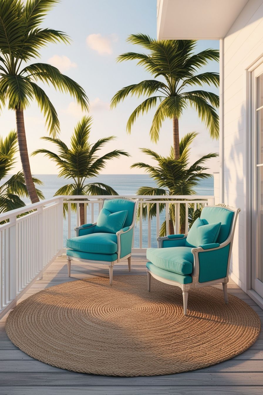 Coastal Balcony Decor Ideas: 20+ You’ll Love - Luxe Home Decors