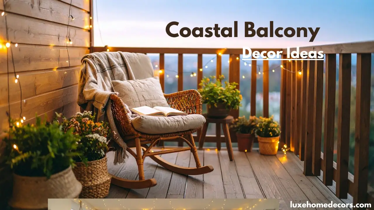 Coastal Balcony Decor Ideas