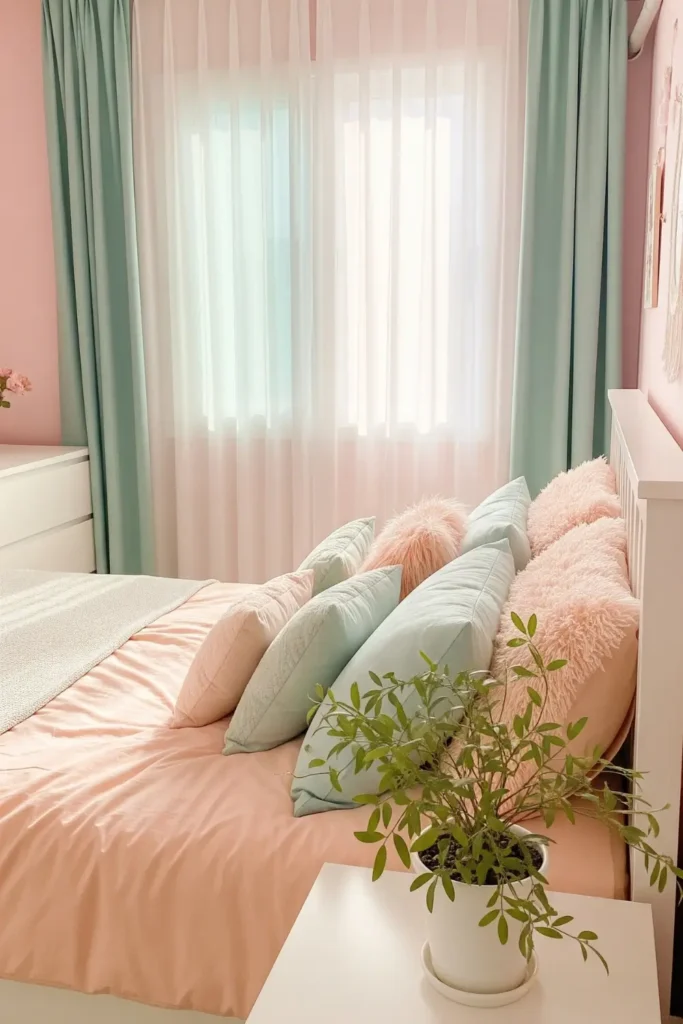 Dreamy Pastel Bedroom Colors