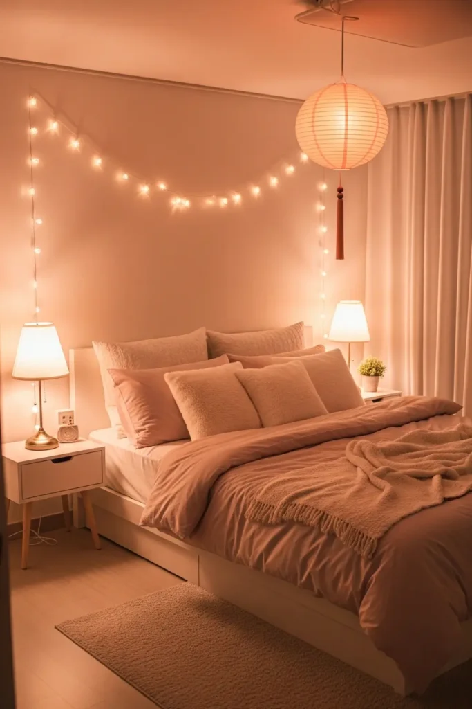 Ambient Korean Bedroom Lighting