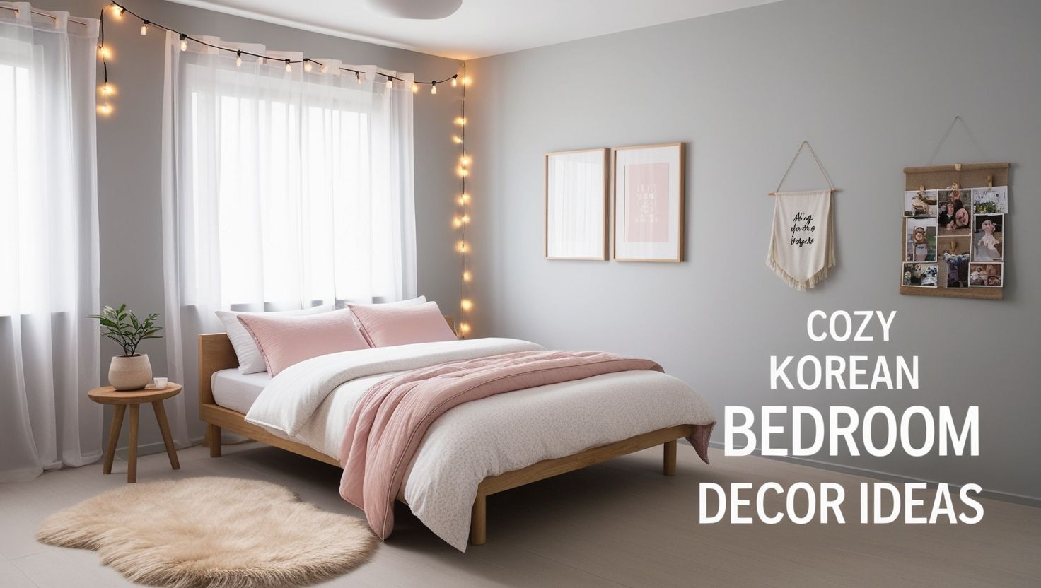 Cozy Korean Bedroom Decor Ideas