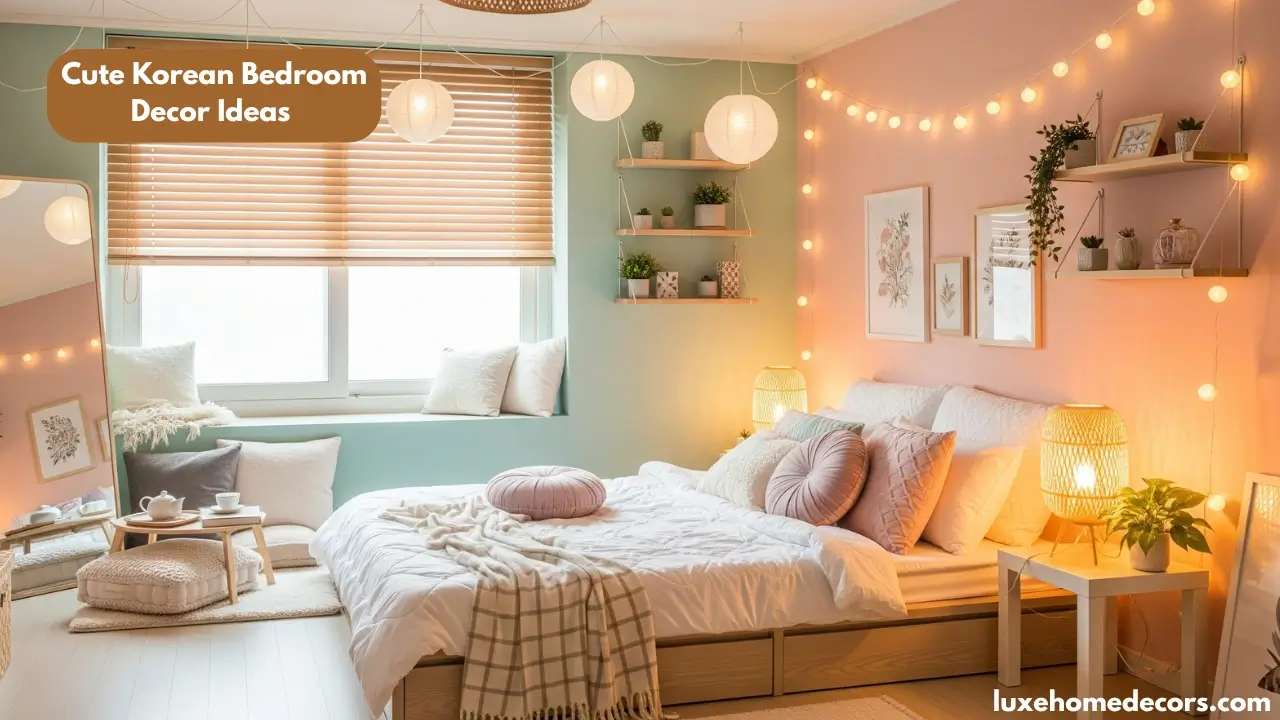 Cute Korean Bedroom Decor Ideas