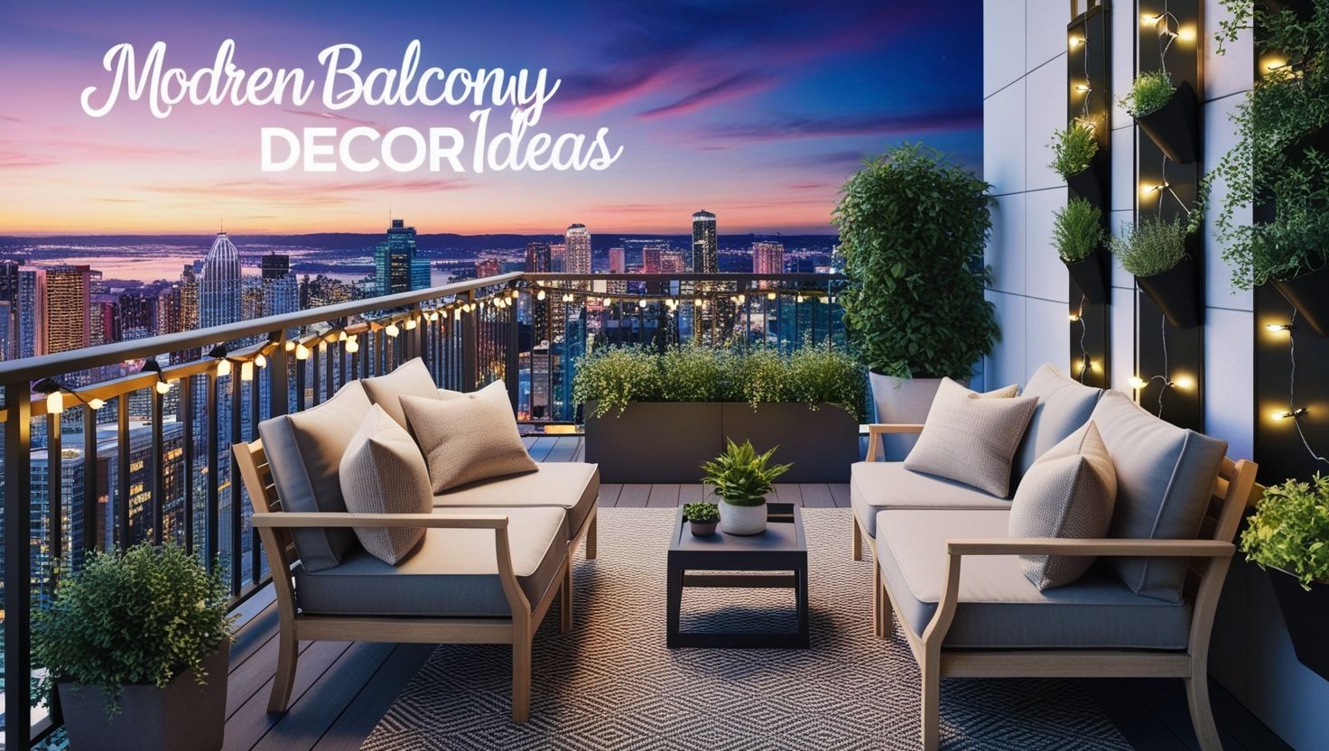 Modern Balcony Decor Ideas