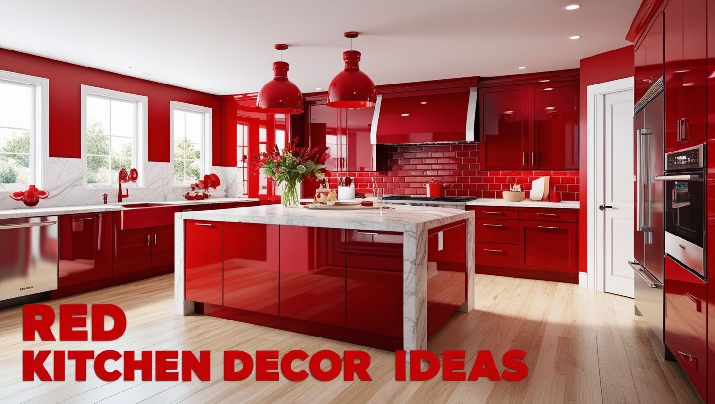 Red Kitchen Decor Ideas