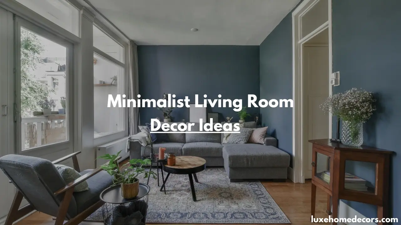 minimalist living room decor ideas