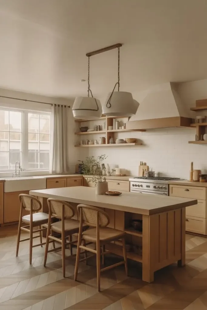 Try a Wood Kitchen Island