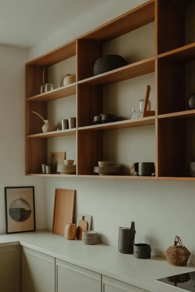 Frame Windows With Warm Wood