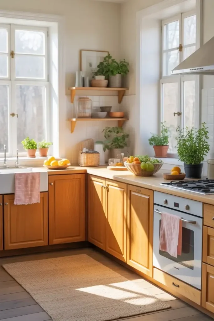 Warm Wood Kitchen Decor Ideas