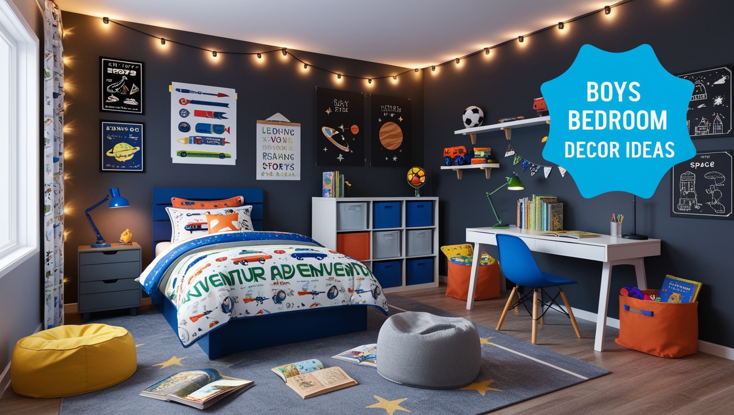 boys bedroom decor ideas