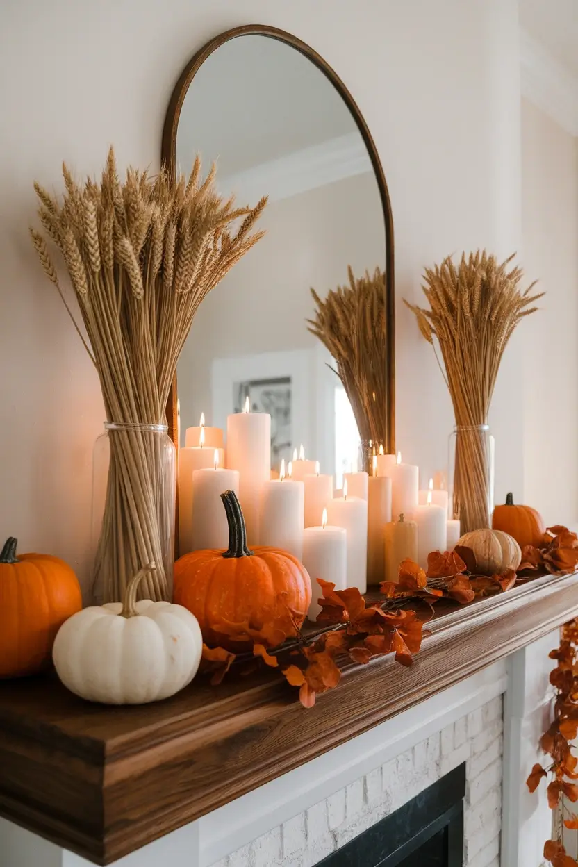 Living Room Fall Decor Ideas