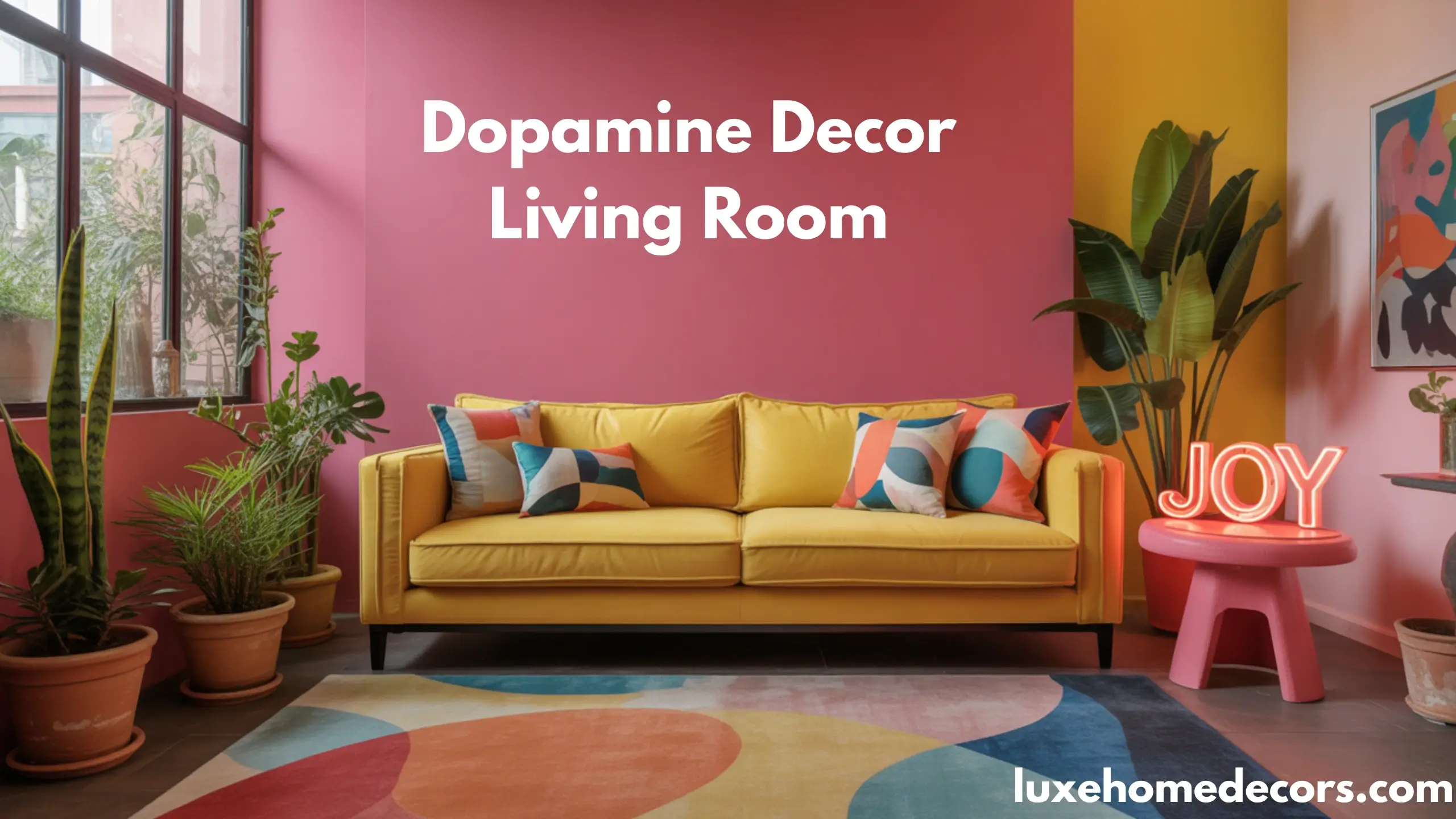 Dopamine Decor Living Room
