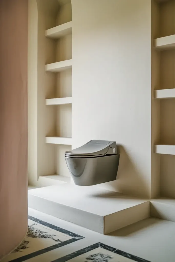Add a Floating Toilet