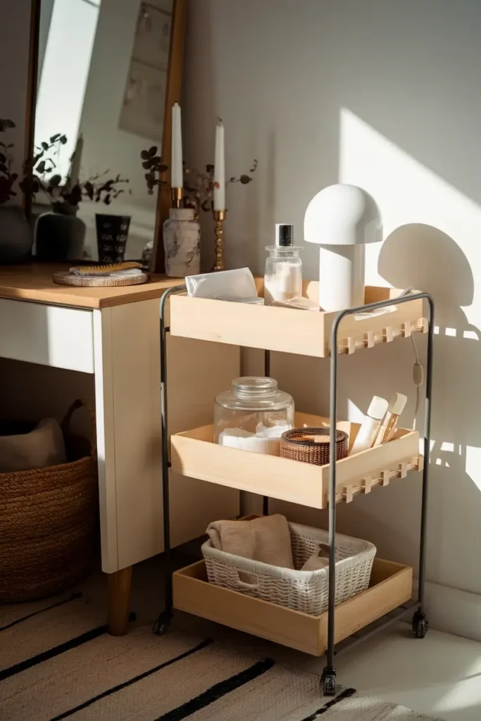 Use Narrow Storage Carts