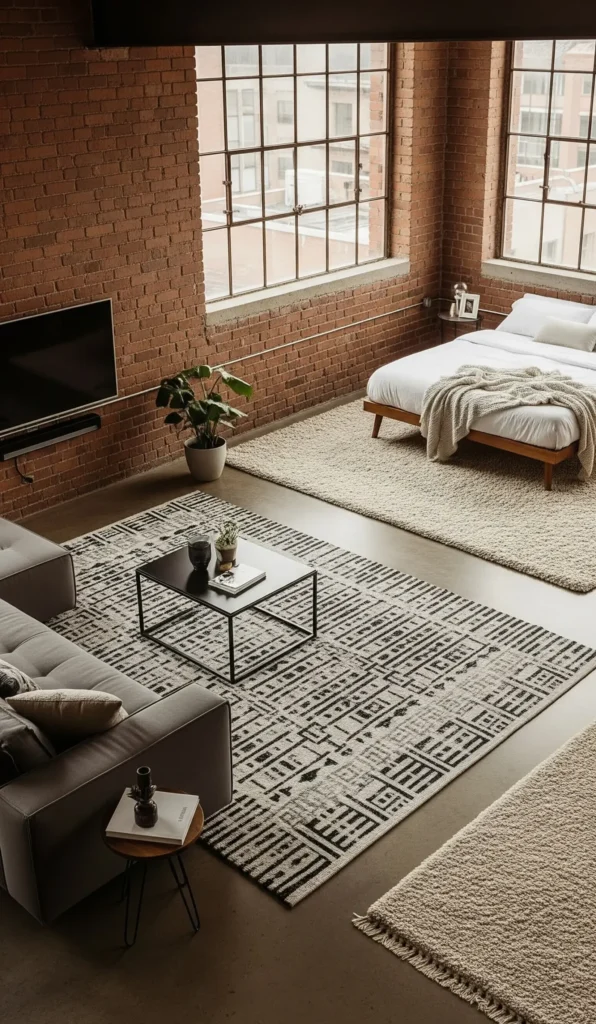 Use Rugs to Define Areas