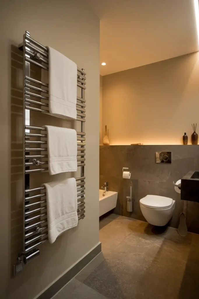 Add a Heated Towel Rack