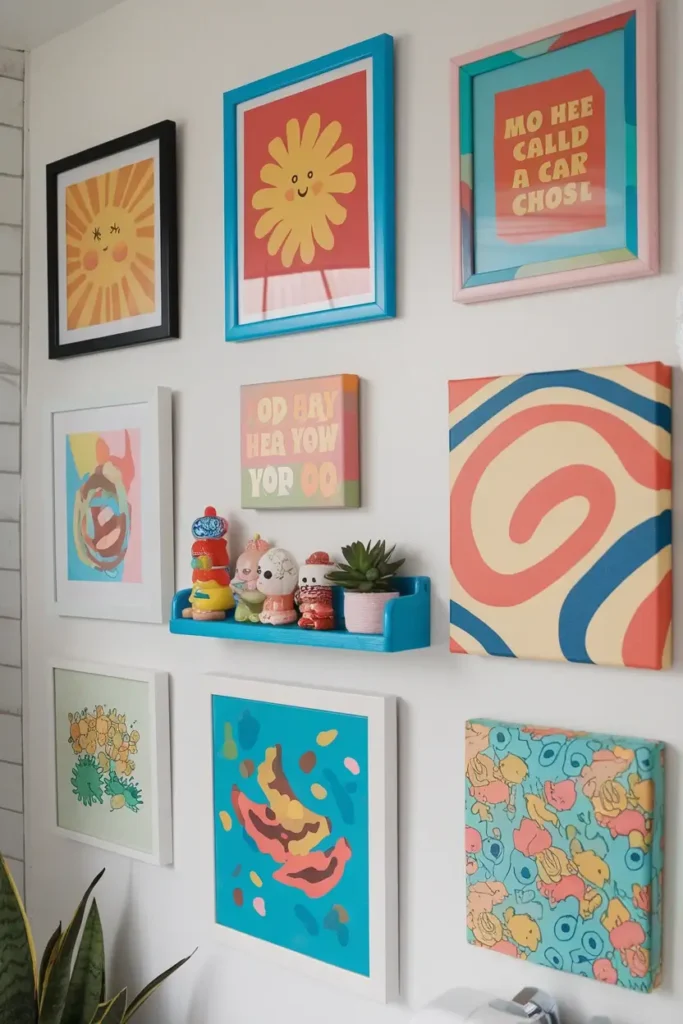 Dopamine Decor Bathroom Wall Art
