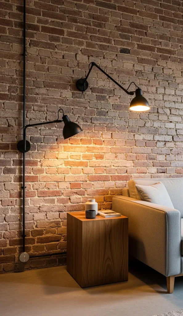 Add Wall-Mounted Lighting