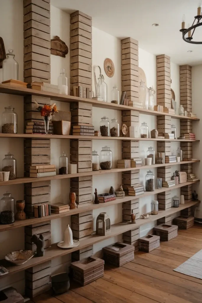 Use Vertical Shelving
