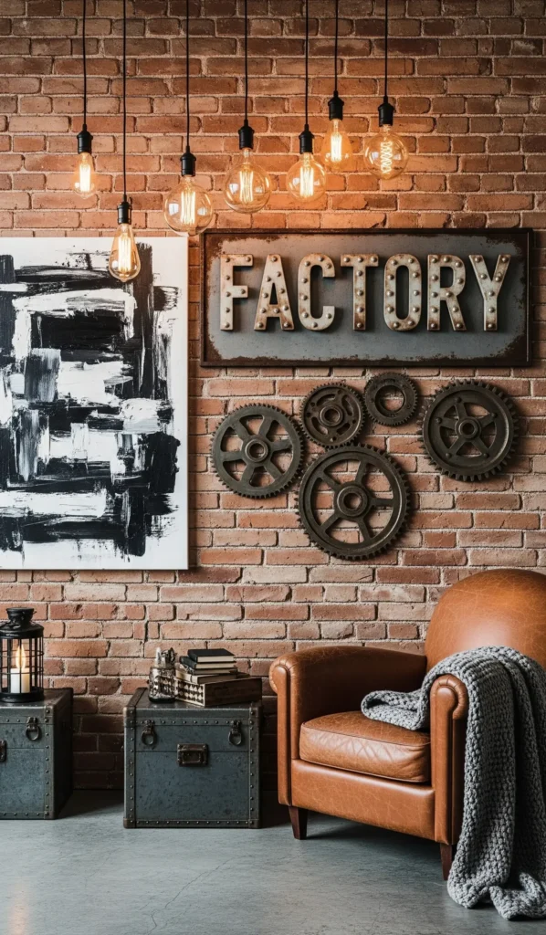 Add Industrial Wall Art