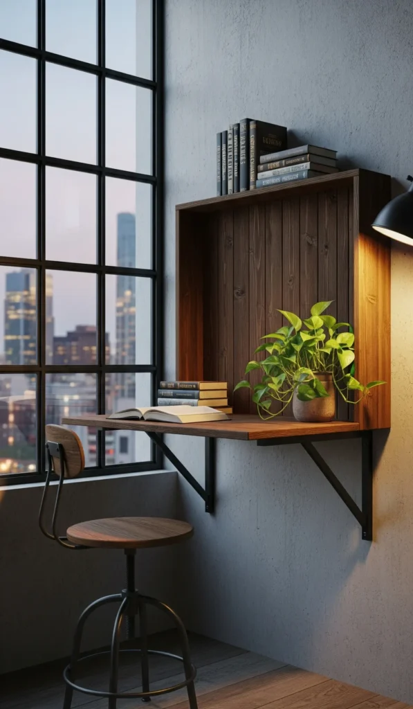 Install Wall-Mounted Desks