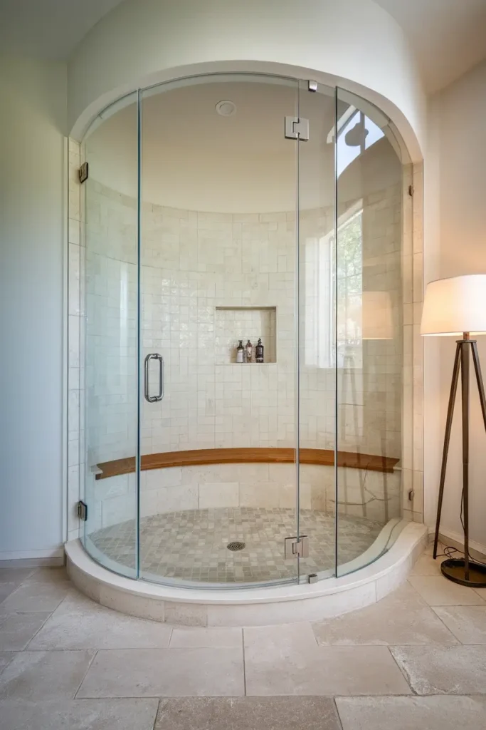 Try Clear Glass Showers