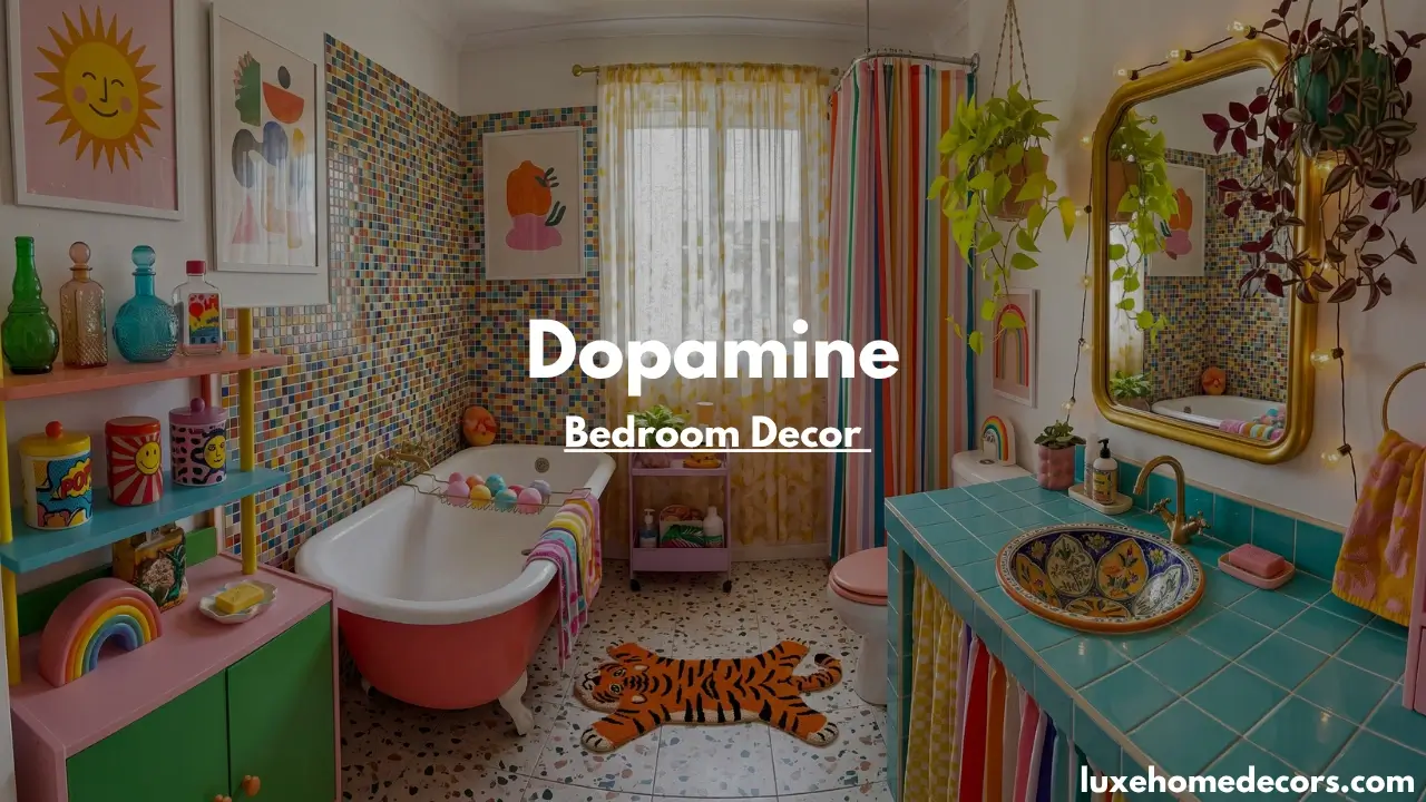 Dopamine Decor Bathroom