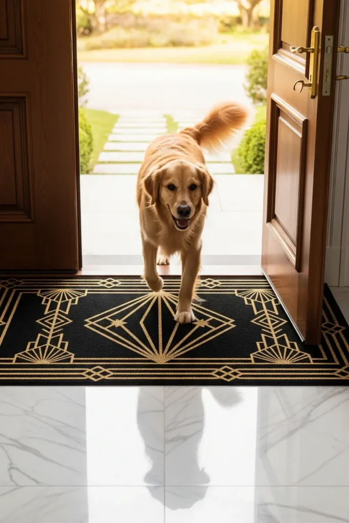 Protect Floors with Stylish Mats