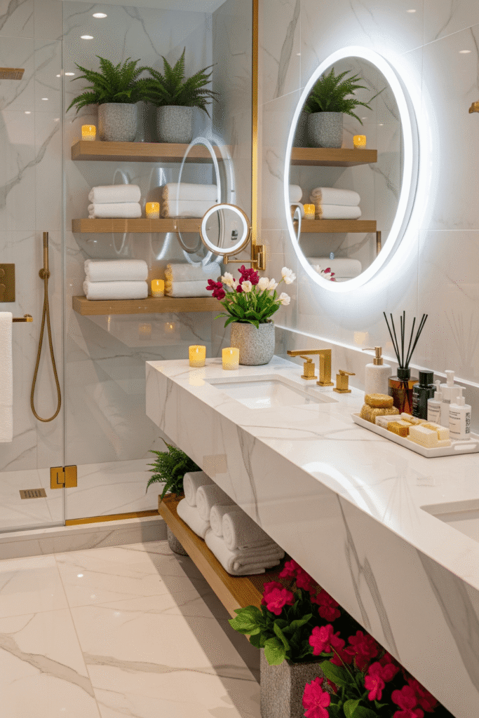 Luxe Home Decor for Bathroom