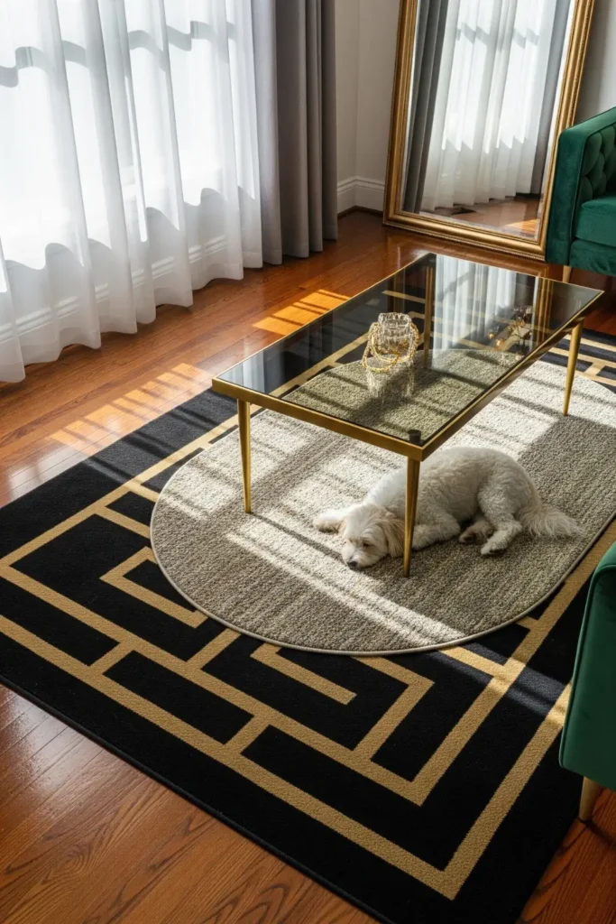 Add Durable Rugs with Style