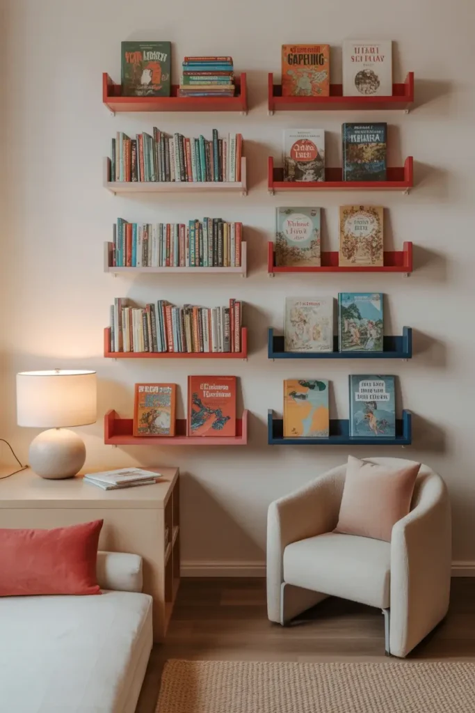 Add Open Book Shelves