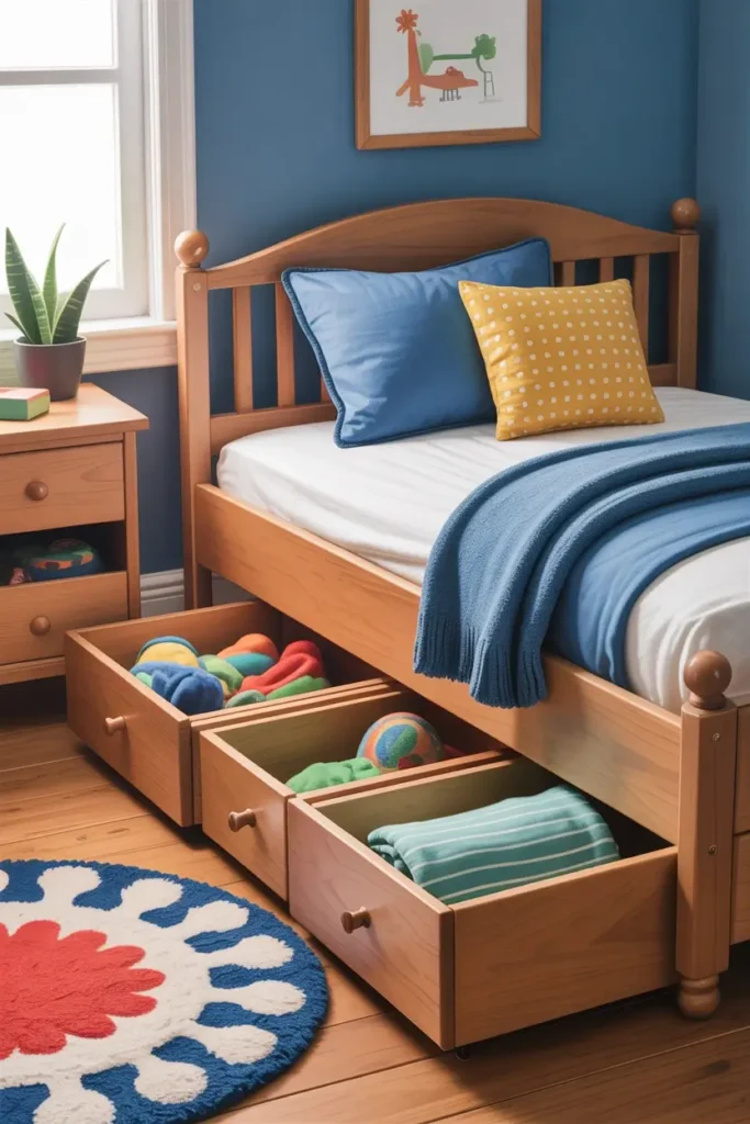 Use Under-Bed Storage