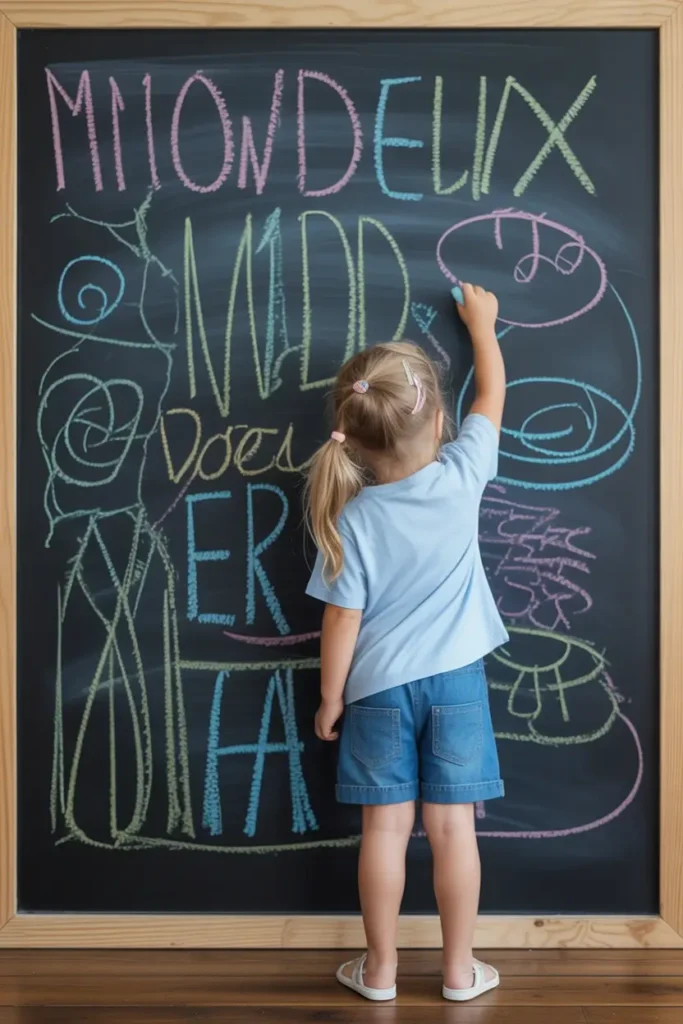 Hang a Chalkboard Wall
