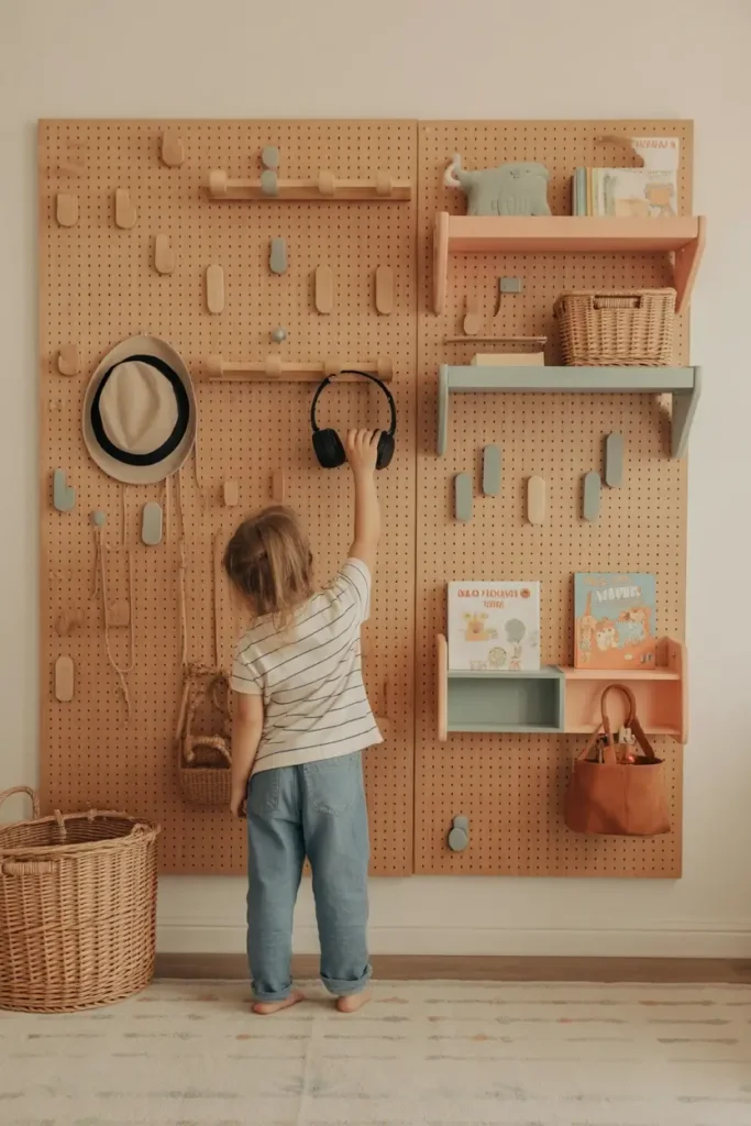 Install Pegboards